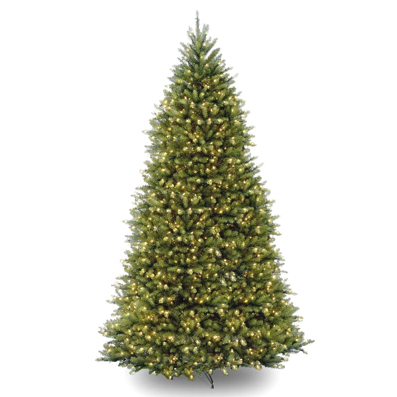 12 ft. Pre-Lit Dunhill Fir Tree with PowerConnect Dual Color LED Lights