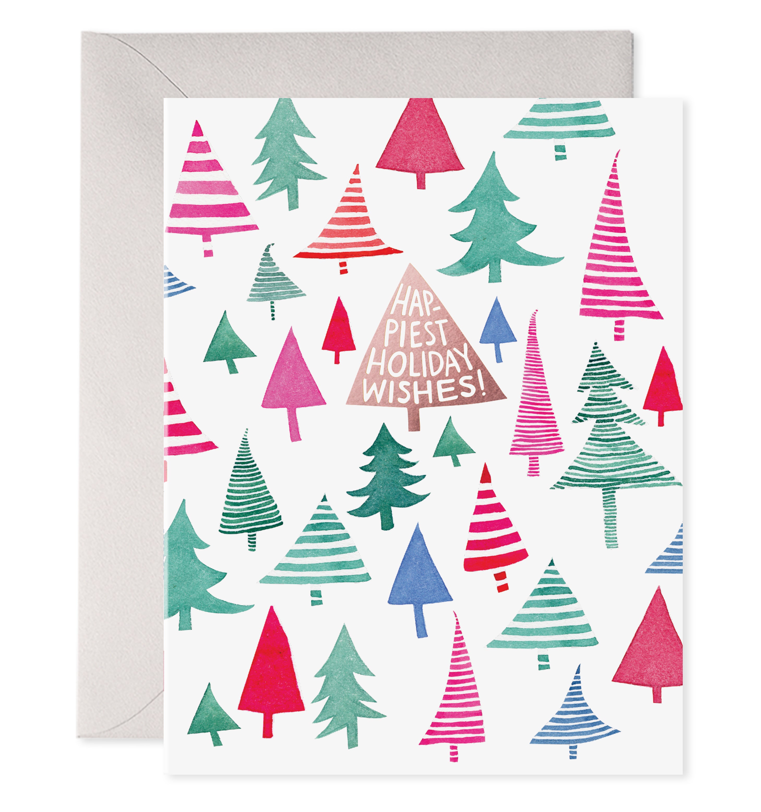 Christmas Snowy Windows Dancing Trees Holiday Wishes - Boxed Set