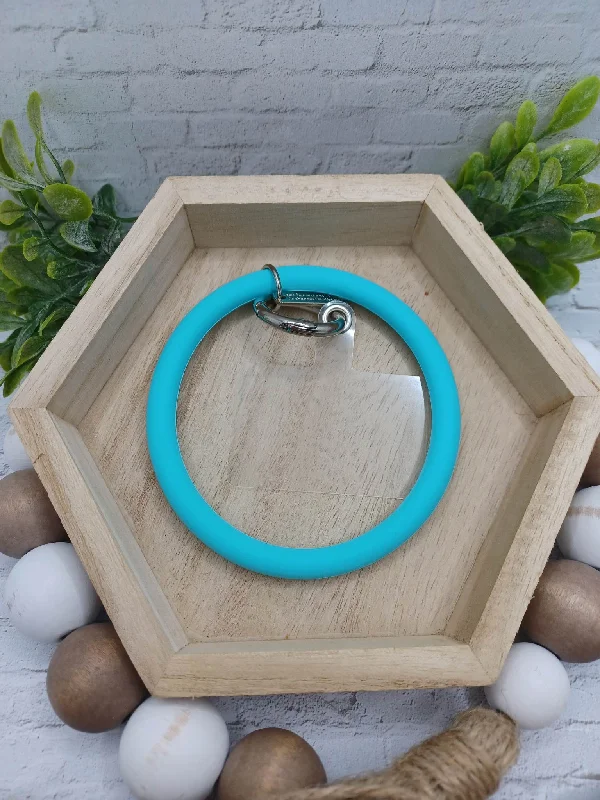 Christmas Fireplace Ambience Deep Teal Circle Shaped Mobile Phone Accessory
