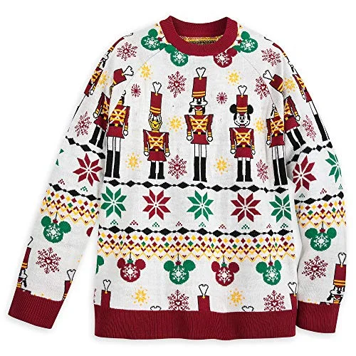Christmas Cozy Comfort Disney Mickey Mouse and Friends Light-Up Holiday Sweater for Adults Size Unisex XXL Multi