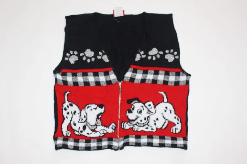 Dalmatian Dogs, X Small, Christmas sweater