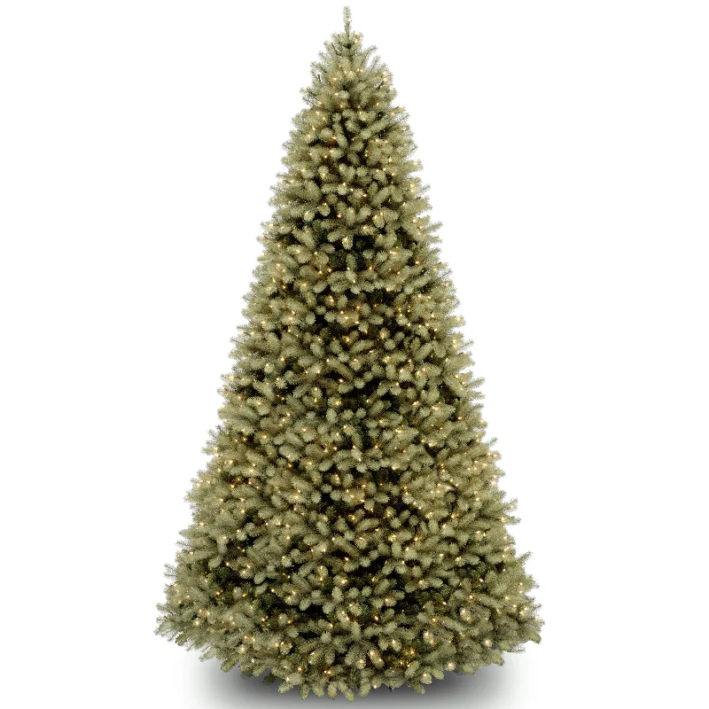 Christmas Gingerbread Delights 10ft. Pre-Lit Downswept Douglas Fir Tree with PowerConnect Dual Color LED Lights
