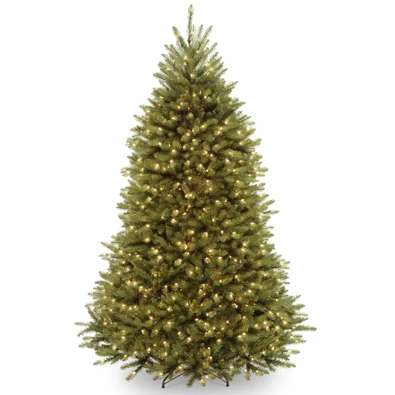Christmas Warm Glow Dunhill Fir Trees with Power Connect
