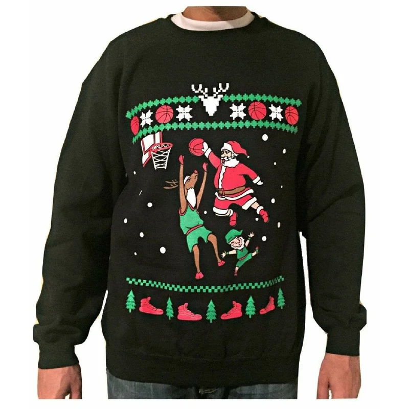 DUNKING SANTA - Black