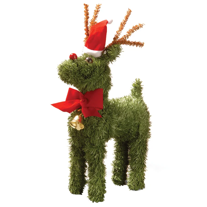 12 in. Evergreen Reindeer