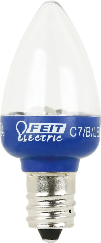 Christmas Classic Stories Feit Electric Bpc7/B/Led Blue C7 Led Decorative Replacement Bulb