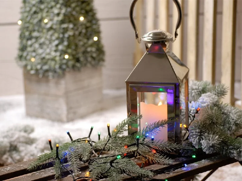 Christmas Holiday Candlelight Glow-worm lights - Multicolour