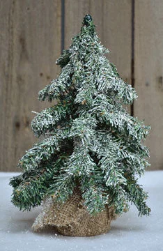 Christmas Festive Atmosphere Frosted Tree 12"