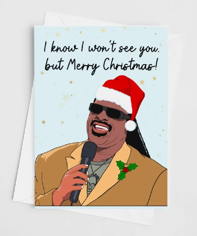Christmas Cozy Candles Funny Stevie Christmas Card