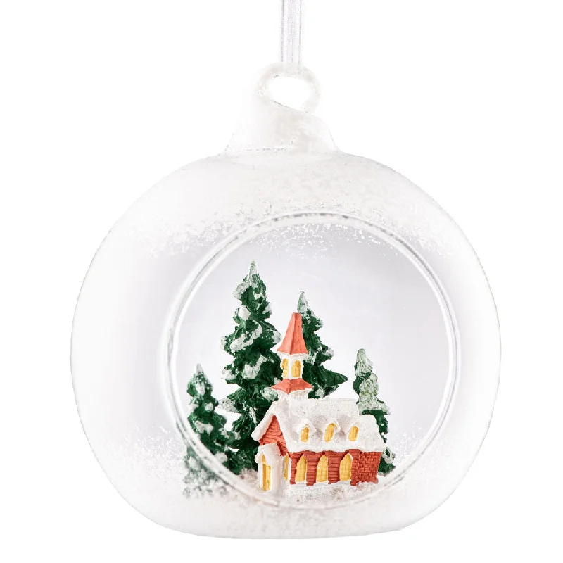 Galway Living  Church Scene Hanging Bauble