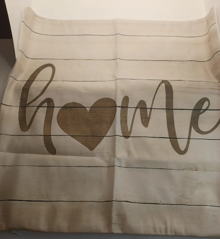 Christmas Snowfall Bliss Grey Home Pillow Cover