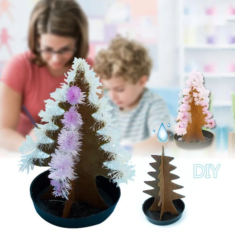 Christmas Sweet Treats Growing Christmas Tree Crystal Paper