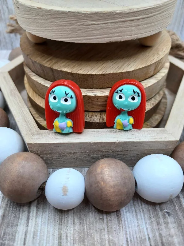 Christmas Holiday Baking Halloween Doll Earrings