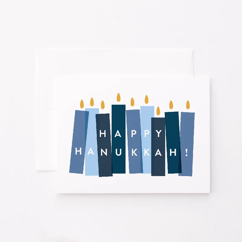 Hanukkah Candles Card