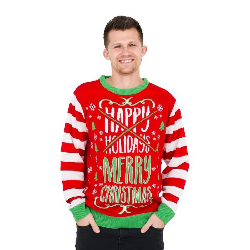 Christmas Santa Arrival Happy Holidays Merry  Sweater