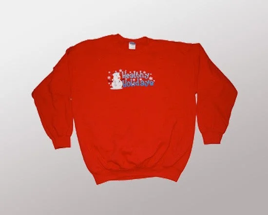 Healthy Holidays (Sweatshirt)-XX-Large Christmas Sweater+