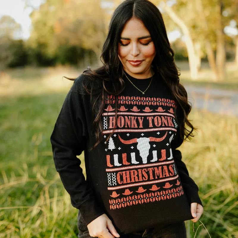 Honky Tonk Ugly Christmas Sweater