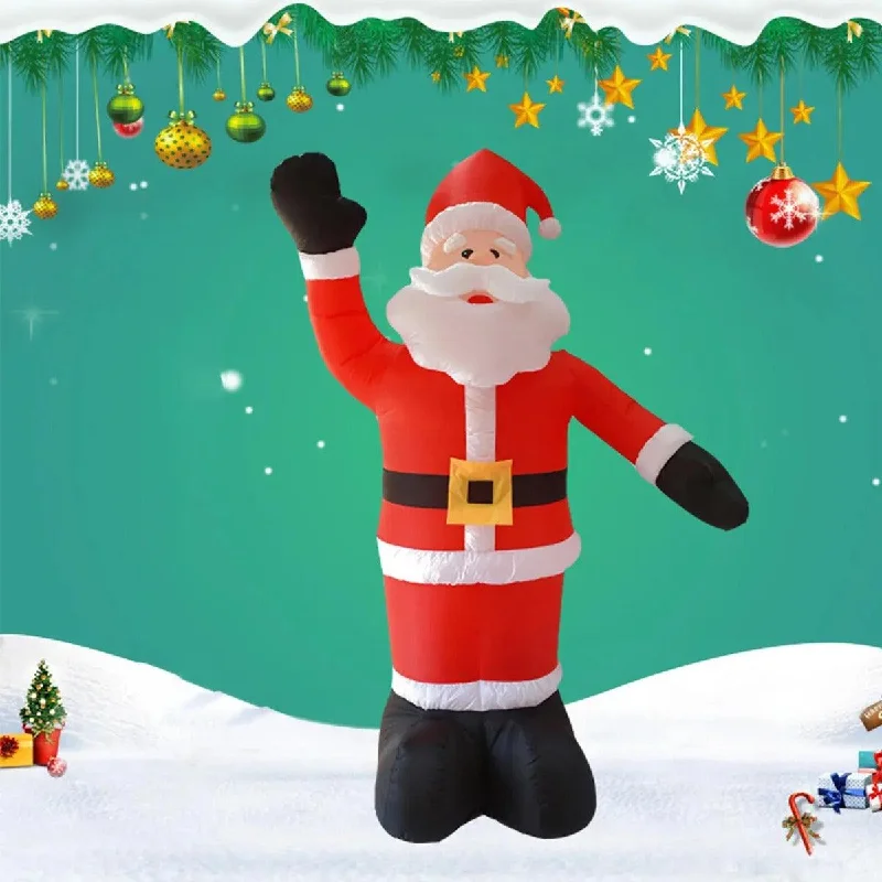 Christmas Toy Workshop Inflatable Santa Claus Christmas Decoration