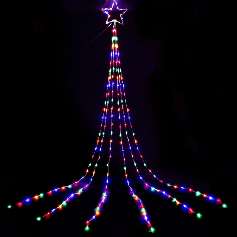 Christmas Magical Scenery 320 LED 5M Christmas Lights Solar String Fairy Light