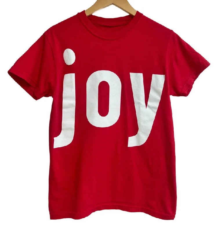 'JOY' Unisex Tee - Red