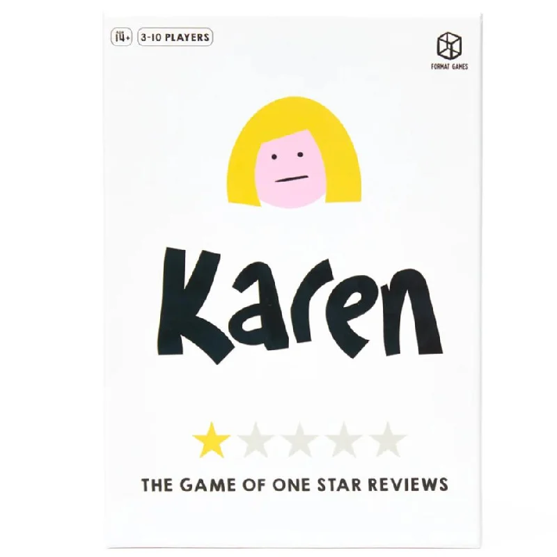 Karen Party Game  of 1 star reviews