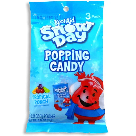 Kool-Aid Snowy Day Popping Candy
