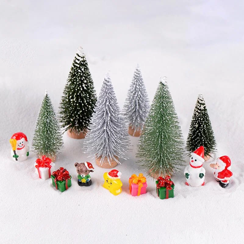 Christmas Magical Night Landscape Eco Bottle Decoration