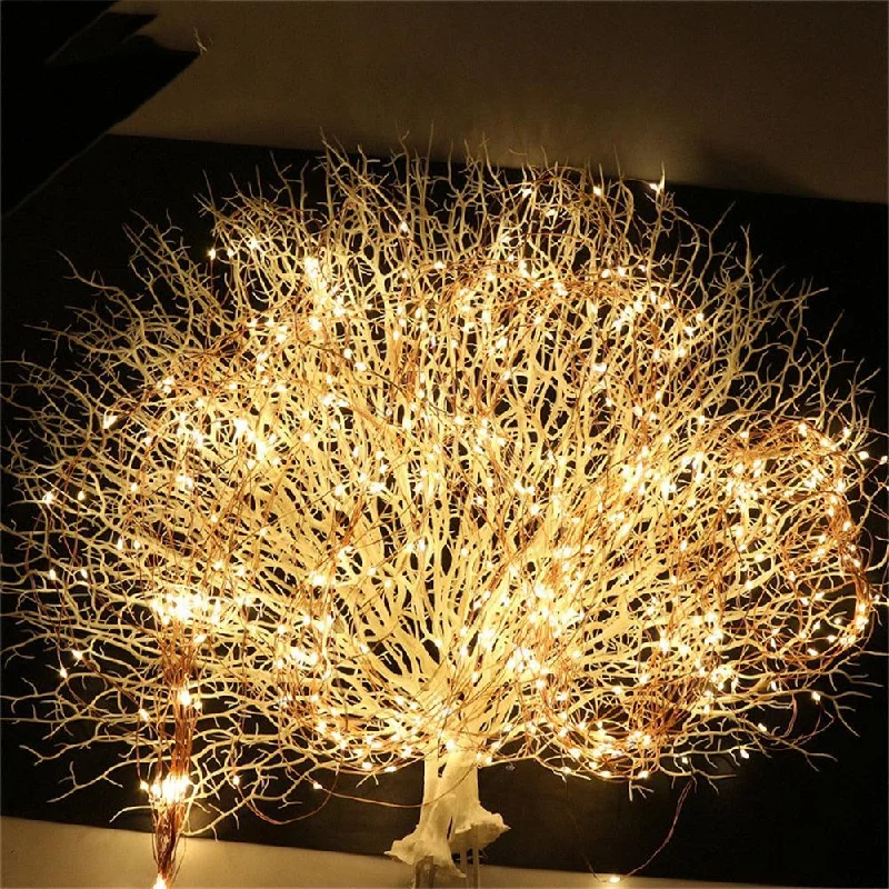 Christmas Snowfall Bliss LED Copper wire Fairy String Lights