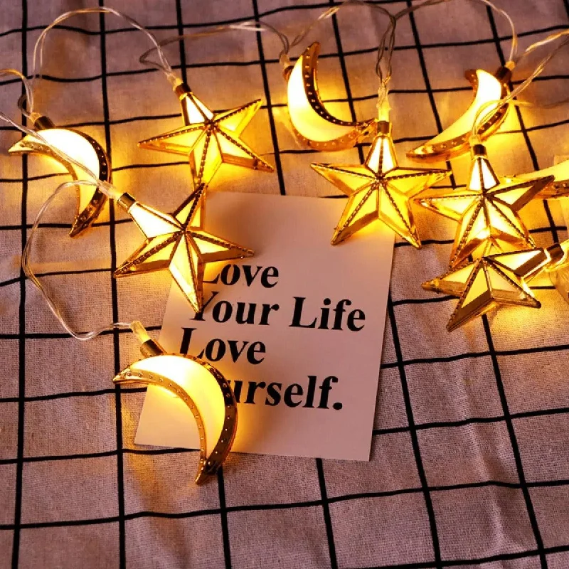 Christmas White Snow LED Sky Star Christmas Fairy String Lights