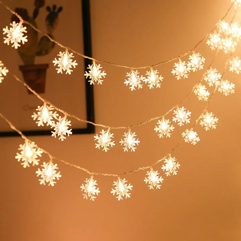 Christmas Special Dinner LED Snowflake String Lights