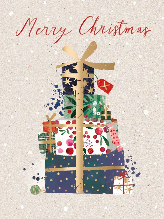 Christmas Presents Christmas Cards Pack | Set of 8