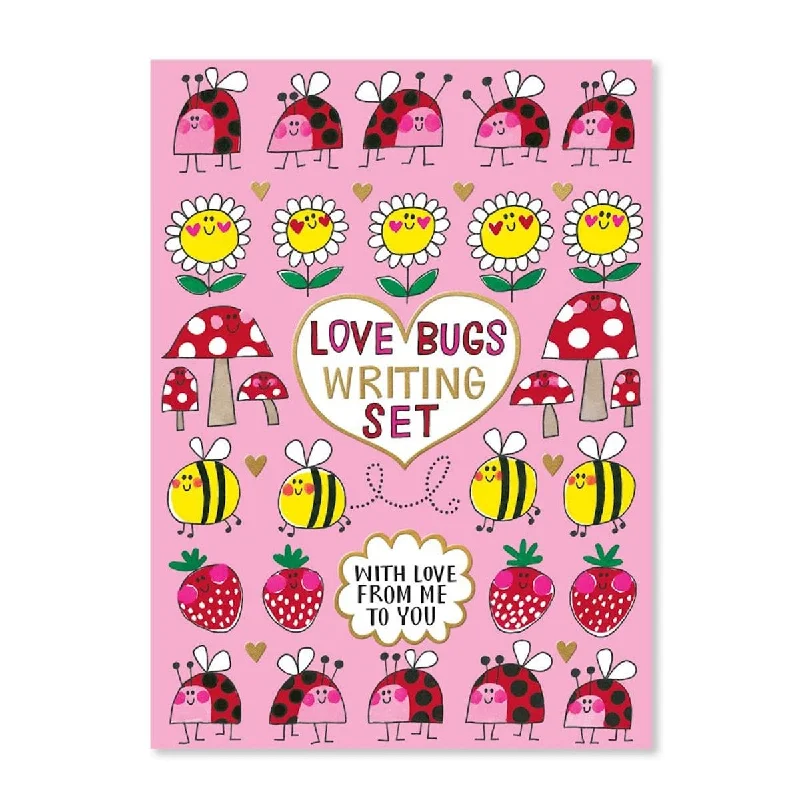 Love Bugs Design Writing Set