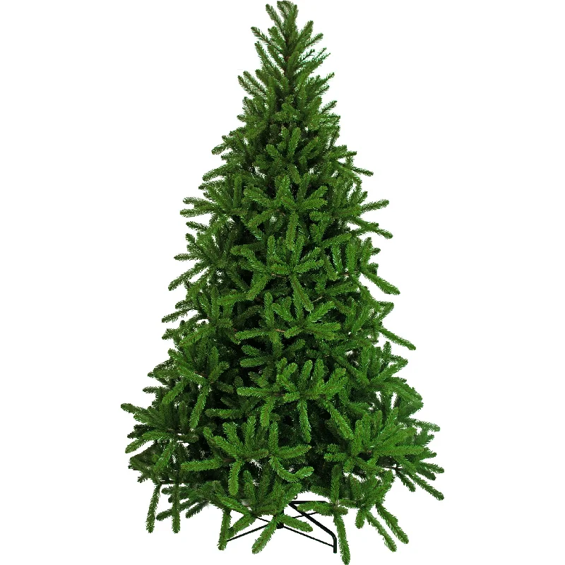 Christmas Warm Glow 银色金属丝圣诞树
