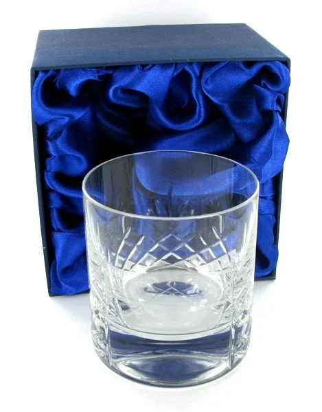 Mayfair Whiskey Tumbler with Presentation Box & Free Engraving