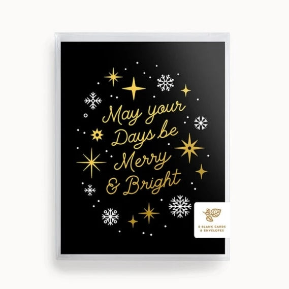 Christmas Magical Night Merry and Bright Foil - Boxed Set
