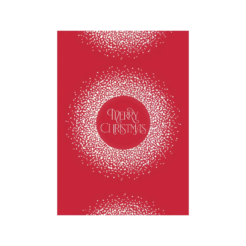 Christmas Classic Stories Merry Christmas Snow Burst Christmas Card