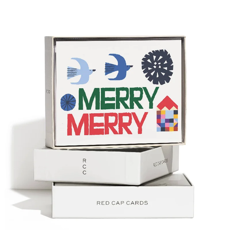 Merry Merry Holiday Greeting Card Boxed Set