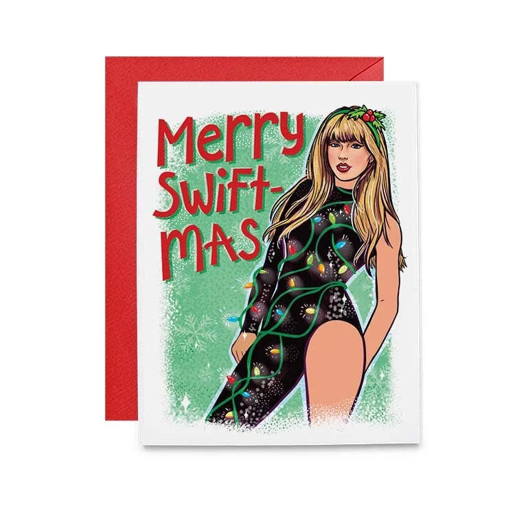 Merry Swiftmas Greeting Card