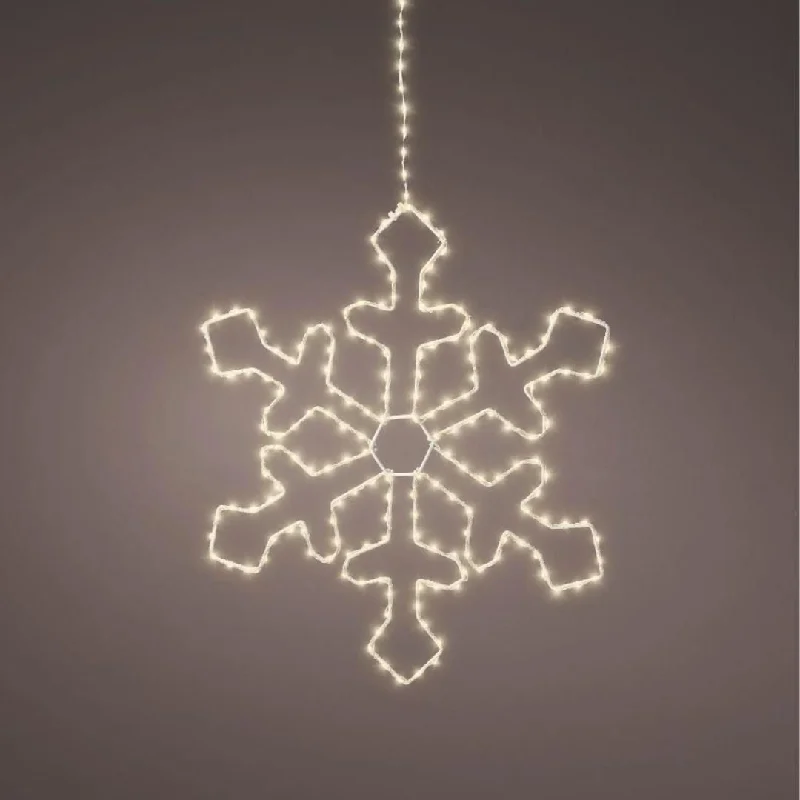 Micro LED Metal Christmas Snowflake