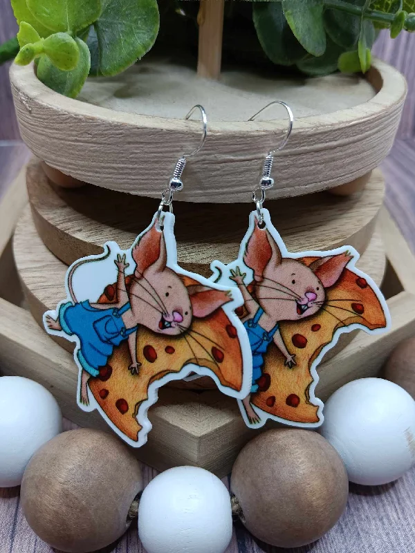 Christmas Magical Experience Mouse Cookie Earrings