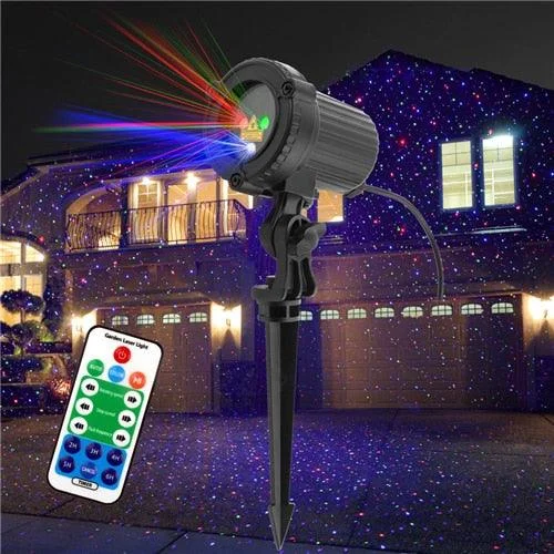 Christmas Mistletoe Magic Moving Static Red Green Blue Dots Star Christmas Laser Light Projector Christmas Mistletoe Magic Moving Static Red Green Blue Dots Star Christmas Laser Light Projector
