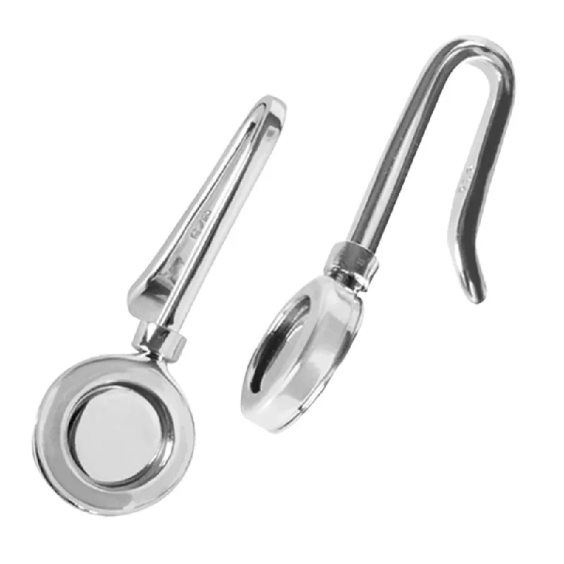 Christmas Toy Workshop Napkin Hook Plain 925 Silver 9276