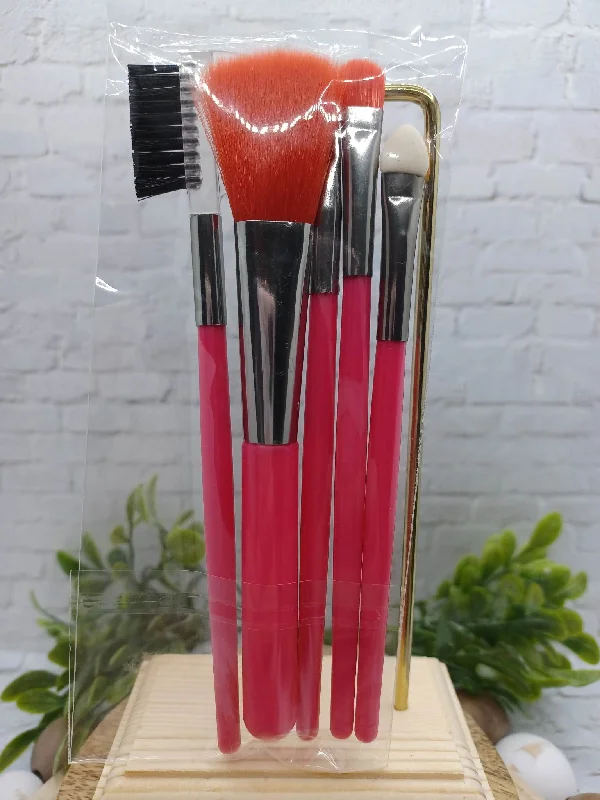 Christmas Santa Surprise NEON Pink Makeup Brush Set
