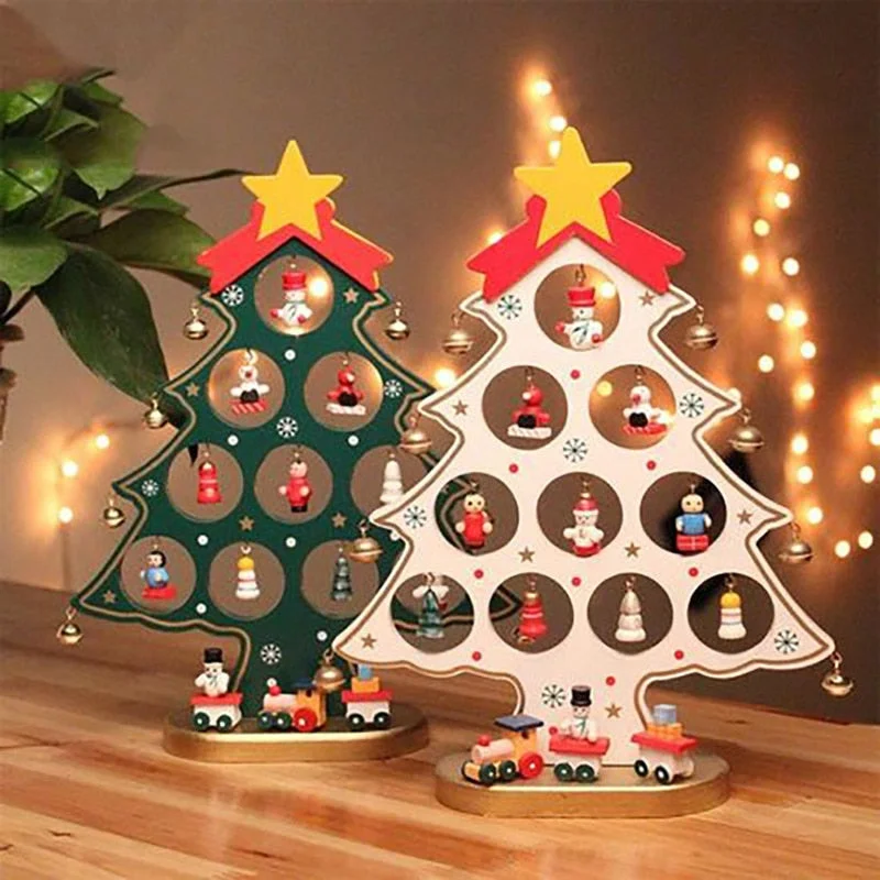 Christmas Snow Covered Streets New Cute Christmas tree Gift