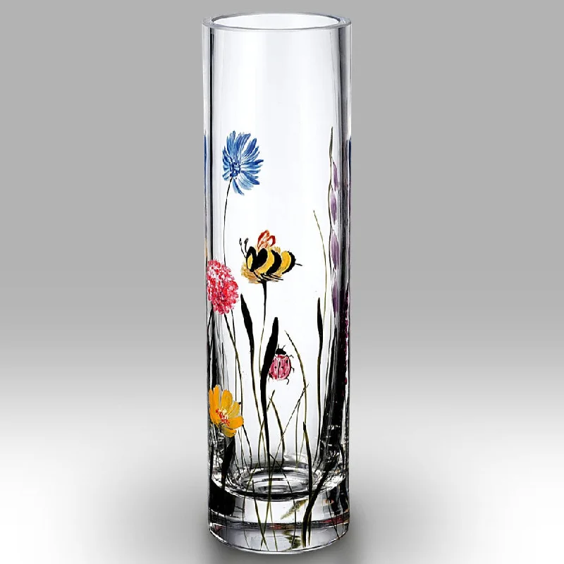 Christmas Jolly Spirit Nobile Bees & Ladybird Bud Vase - 19.5cm