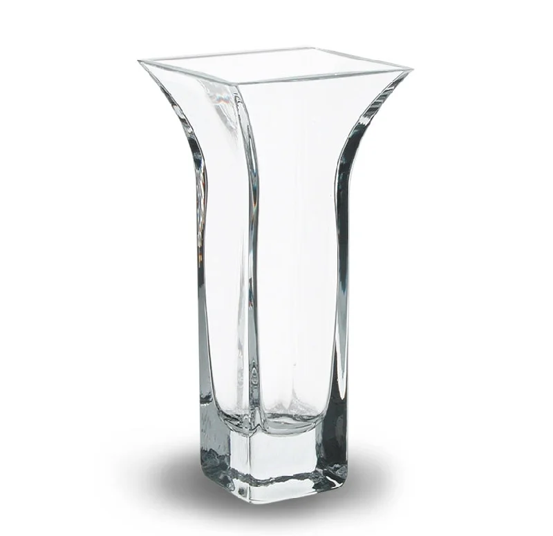 Christmas Cozy Weather Nobile Clear Flared Vase - 22.5cm
