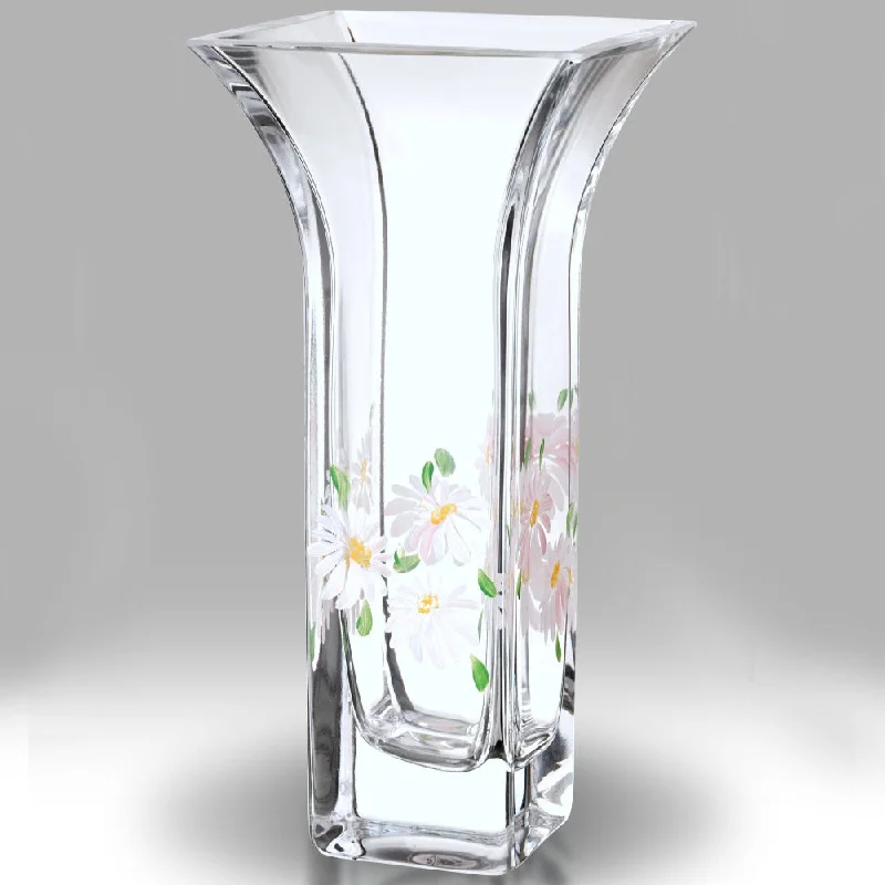 Christmas Holiday Candlelight Nobile Daisy Flared Vase - 22.5cm