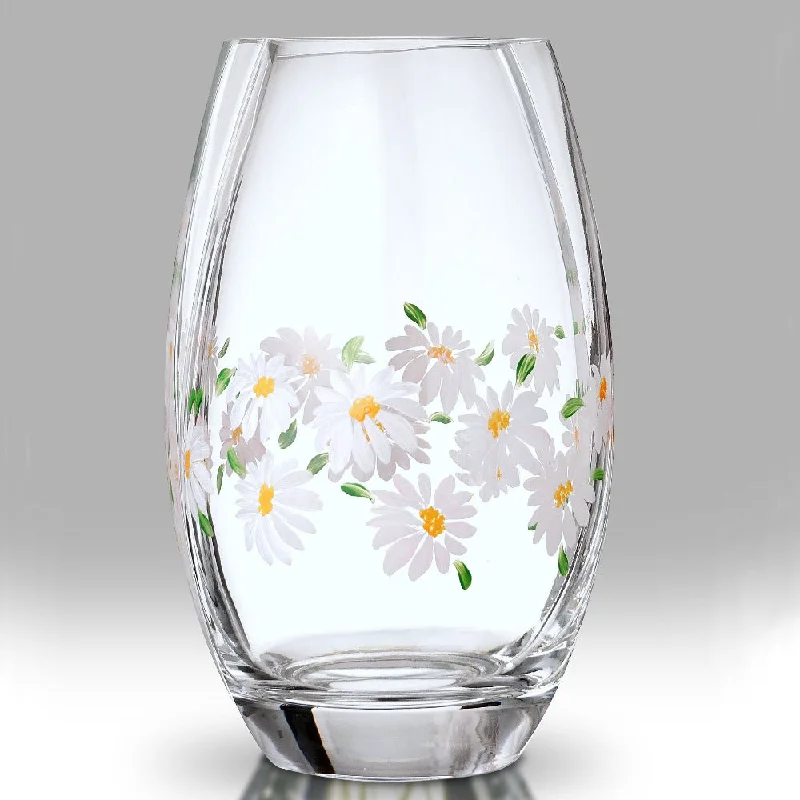Christmas Santa Surprise Nobile Daisy Roundish Vase - 20cm
