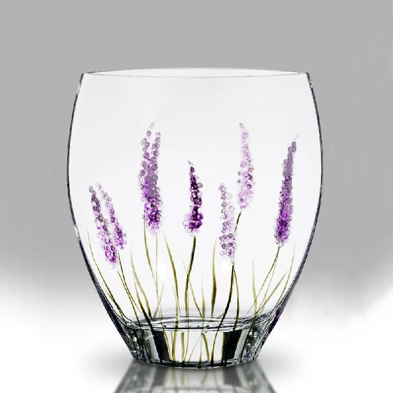 Christmas Outdoor Lights Nobile Lavender Curved Vase - 21cm