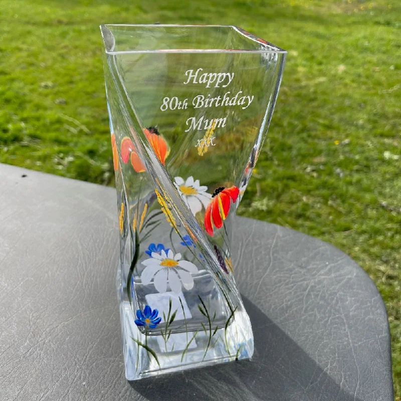 Christmas Classic Stories Nobile Meadow LARGE Twist Vase - 25cm